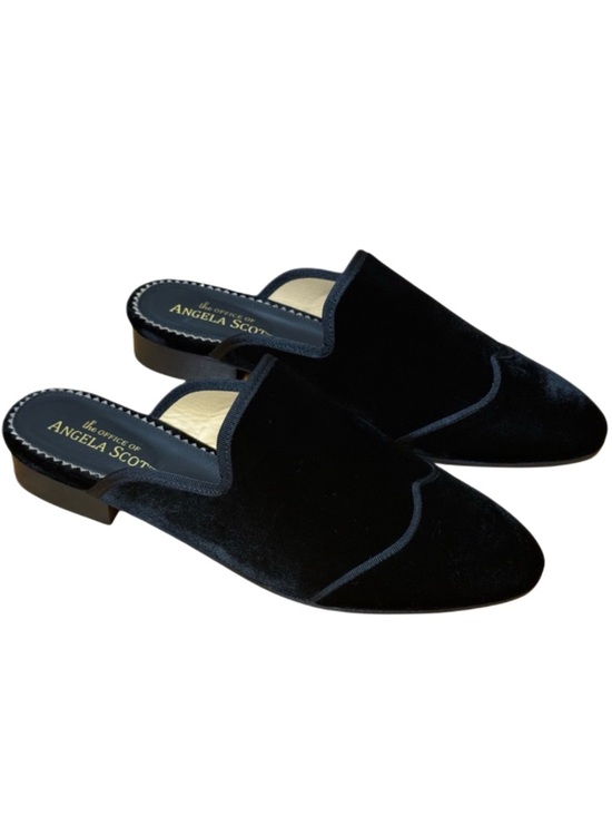 The Office Of Angela Scott Shoes - The Office of Angela Scott Adelaide Velvet Mule NWOT